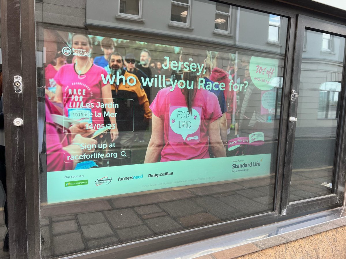 AdsDirectLtd's tweet image. We are now delighted to announce our striking #digitalscreen #campaign launch for @CR_UK in #Jersey #donate #charity Email us to discuss your next #fundraising #event #launch #sale #exhibition media@adsdirect.org.uk #advertising #ooh #creativedesign #print #promotionalmerchandise