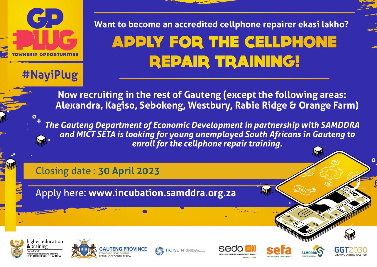 Department of Small Business Development on Twitter "Apply for the