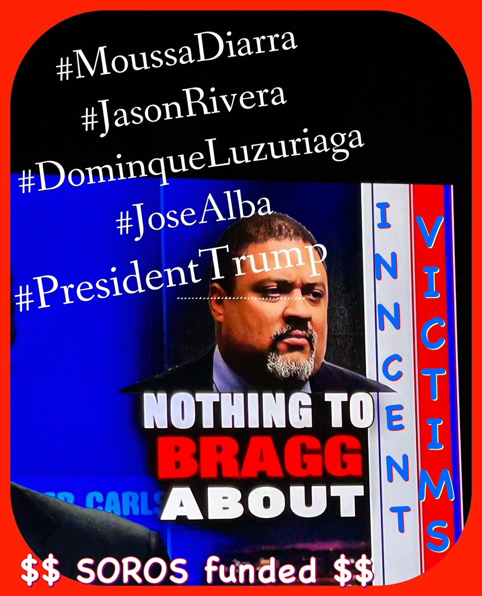 Innocent Victims at the hands of @ManhattanDA …  #MoussaDiarra #JosaAlba #DominqueLuzuriaga ,wife of slain #JasonRivera   “No matter who you are, we can not, will not Normalize serious criminal conduct,” Alvin Bragg Harvard Law School lackey. Who is the Real Criminal here?
