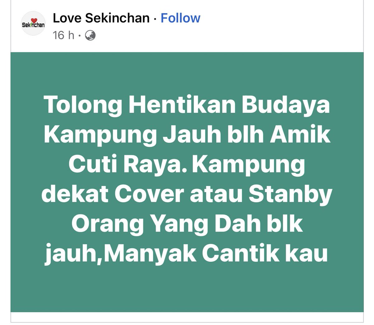 Mohon hentikan🤣