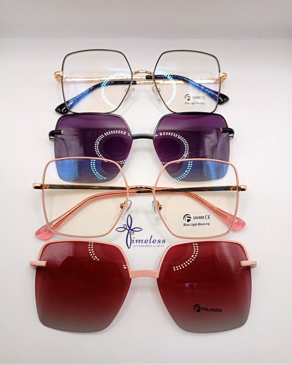 timelessnig's tweet photo. How will you prefer to rock this?
As a shade or as blue light blocking glasses?

Grab any of these double lens beauties for 7000.

Comes with a case and lens wipe.

Seller's location: Abia State

Nationwide doorstep delivery 2500 - 3000 depending on your location https://t.co/jW72ydgMyB