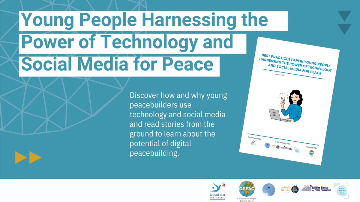 🚨Discover how and why #YoungPeacebuilders use technology & social media to bridge cultural, ethical, and religious barriers and create a social movement. Read stories from the ground & learn about the challenges & potential of digital #peacebuilding. 👉bit.ly/3nNRY1V