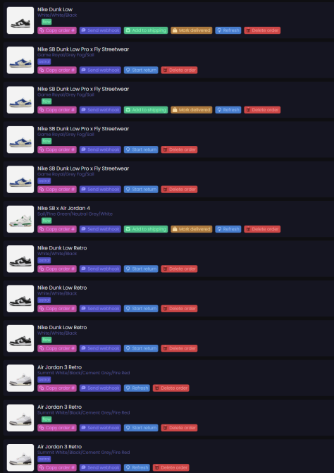 Only 1.5 months into nike botting @Flow_Proxies @AstralSolution @SofloSupply @wrathbots @TakeoffBox