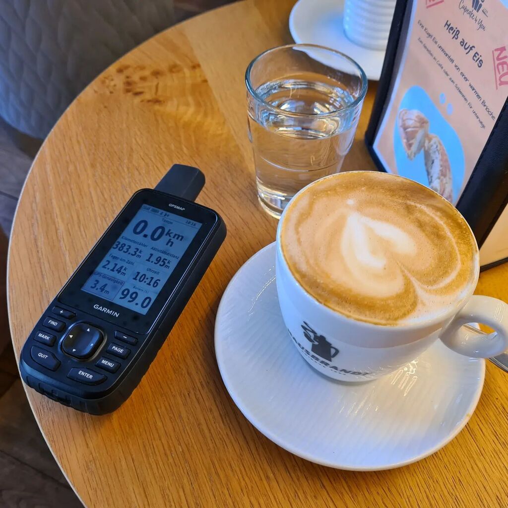 Testfahrt mit neuestem GPS Gerät #gpsradler #testfahrt #garmin #gpsmap67 instagr.am/p/CqpcGgmsrAo/