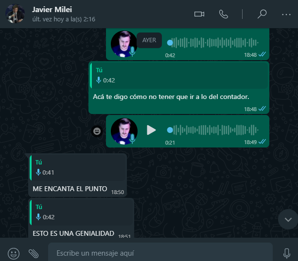 augustogrinner's tweet photo. Cheee... le dejo esto a los gorreados de LLA que me siguen escribiendo insultos y amenazas porque están acostumbrados a periodistas como Brancatelli, y no a independientes.
Si formara parte de una "opereta", no le escribiría a Javier lo que comenté en el tuit que cito.

 #atroden https://t.co/eYxMC3XtQ8