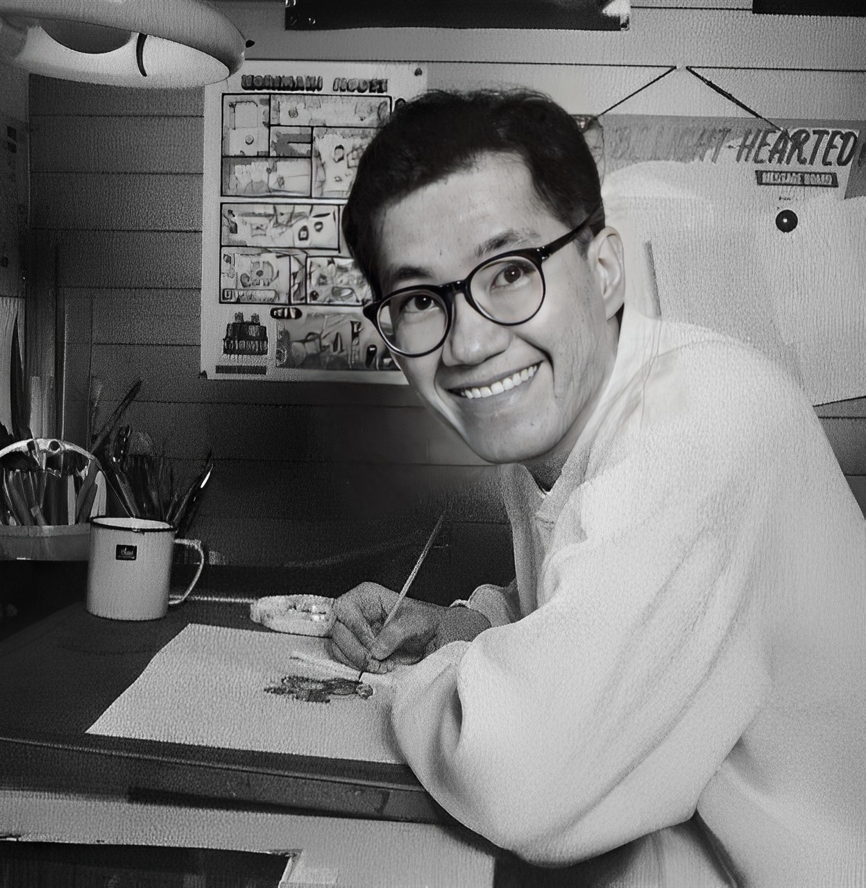 Good morning happy birthday Akira Toriyama  
