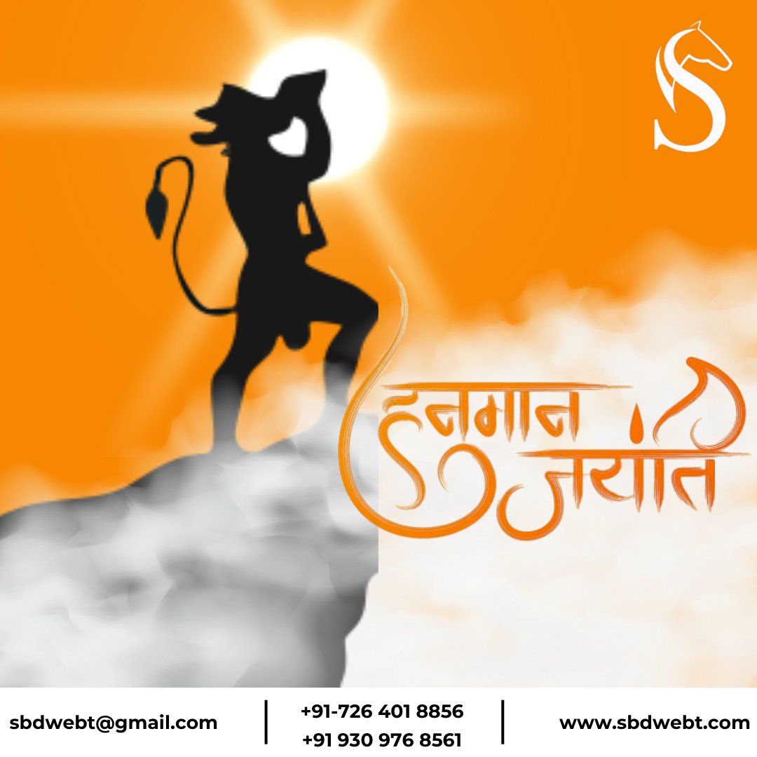sbd_web's tweet photo. SBD Web Technologies wishes you a very Happy Hanuman Jayanti! May this occasion bring deeper strength and growth to your business. 🥳✨
Get in touch with us today for a FREE Consultation!
#digicomm #mumbai #vasai #hanuman #hanumanjayanti #hanumanji #lordram #ayodhya https://t.co/V2f5V5qfNl