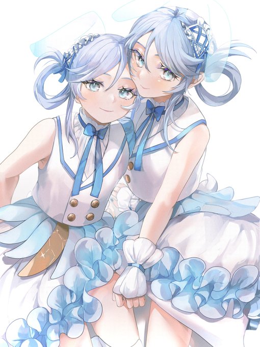 「2girls matching outfit」 illustration images(Latest)