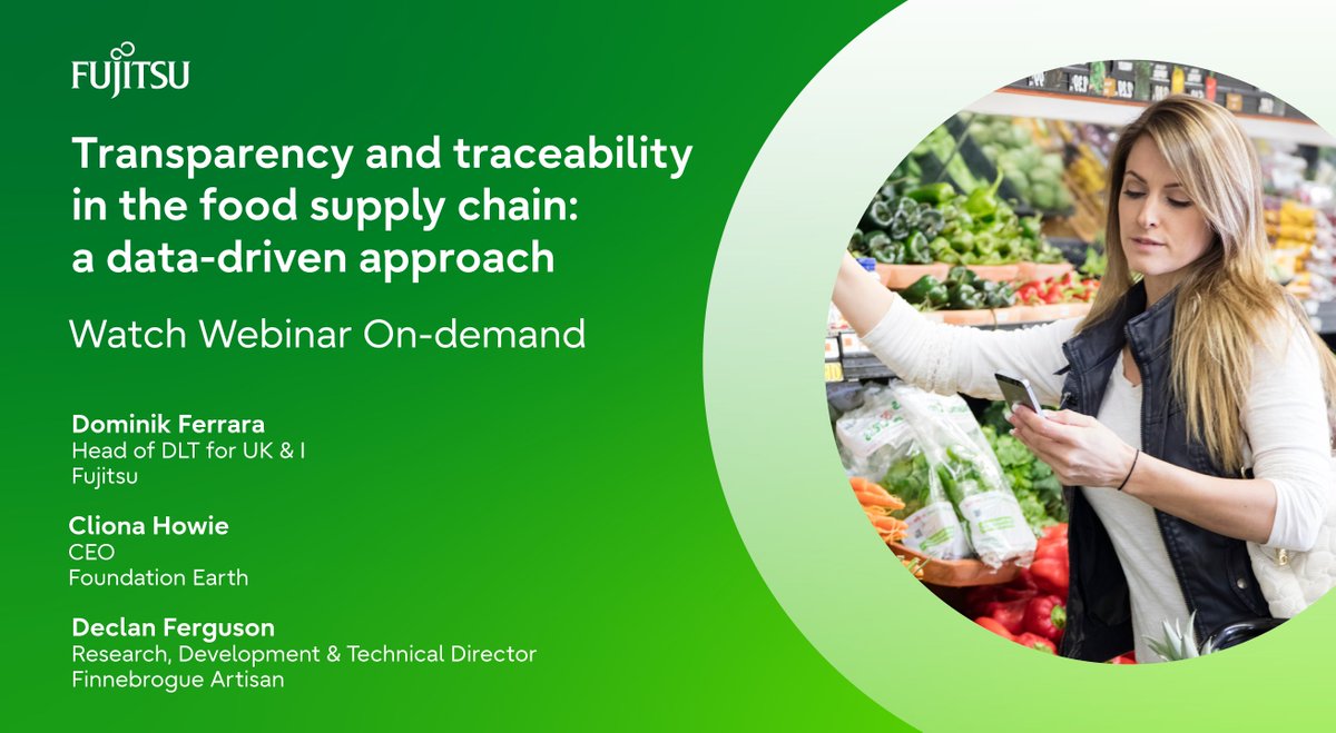 From farm to fork, we need to ensure a sustainable food supply chain. In our latest webinar, we joined @fdnearth and @finnebrogue to share insights on this topic and showed the advantages of a #datadriven approach to the #foodsupply chain. Watch it here: okt.to/HU2Aql