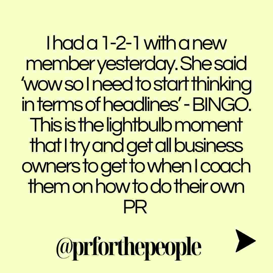 PR_forthePeople's tweet photo. Great PR is offering journalists stories, not sales pitches for your brand ☕️
Drop us a DM to book a 1-2-1 PR strategy call for your biz today 💗
#diypr #prtips #smallbusiness #entrepenuer https://t.co/YMZVoh4SyL