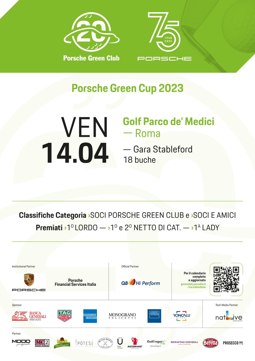 Vi aspettiamo
@porchegreencup2023 #golf #porchegreencup #roma