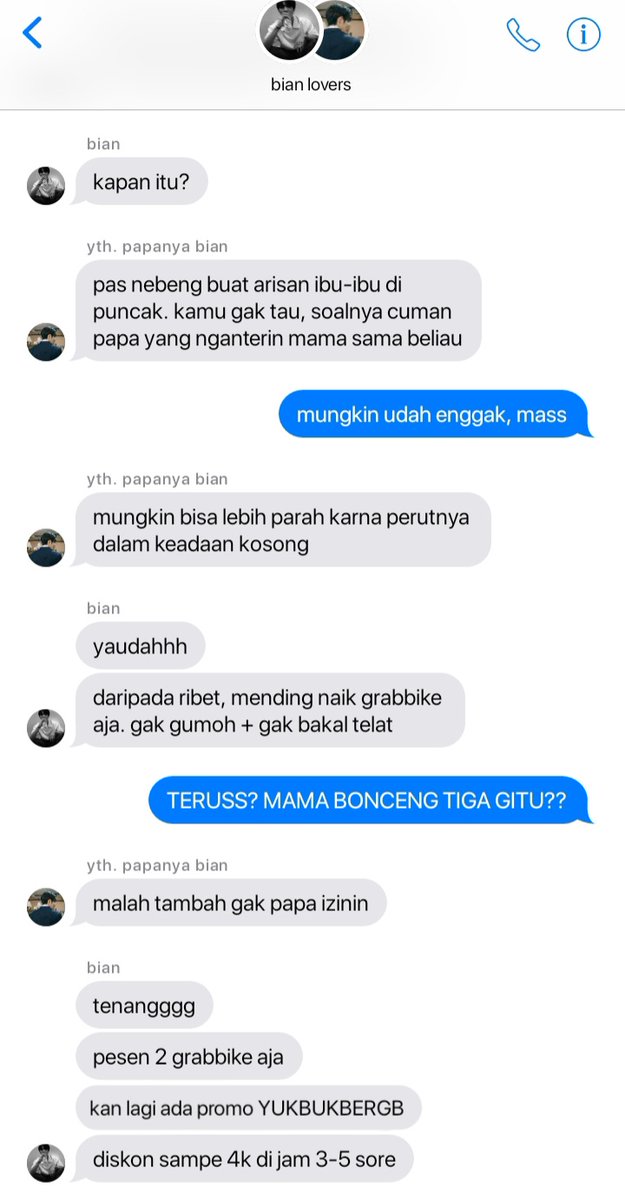 cakgrays's tweet photo. perkara bukbernya tante eli, #jeffreakfam dibuat ribet. untung GrabBike lagi ada promo YUKBUKBERGB dengan potongan 4rb, bisa tetep #KeepKalem https://t.co/3l3MVXgsOi