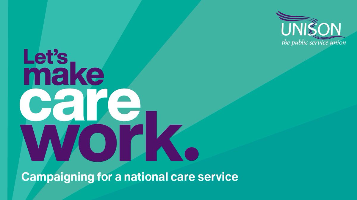 The broken social care system in England is failing those who rely on it. It's time for change. #LetsMakeCareWork

unison.org.uk/care