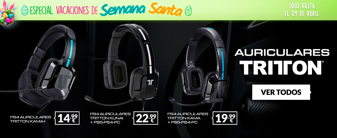 VideojuegosGAME's tweet image. ¡Con ellos escucharás el TRIPLE de bien! 🎧 Dale un buen regalito a tus oídos estas vacaciones de #SemanaSanta y hazte con unos buenos auriculares #Tritton en GAME, ¡consíguelos a precios increíbles! 

ow.ly/837E50NvUSo