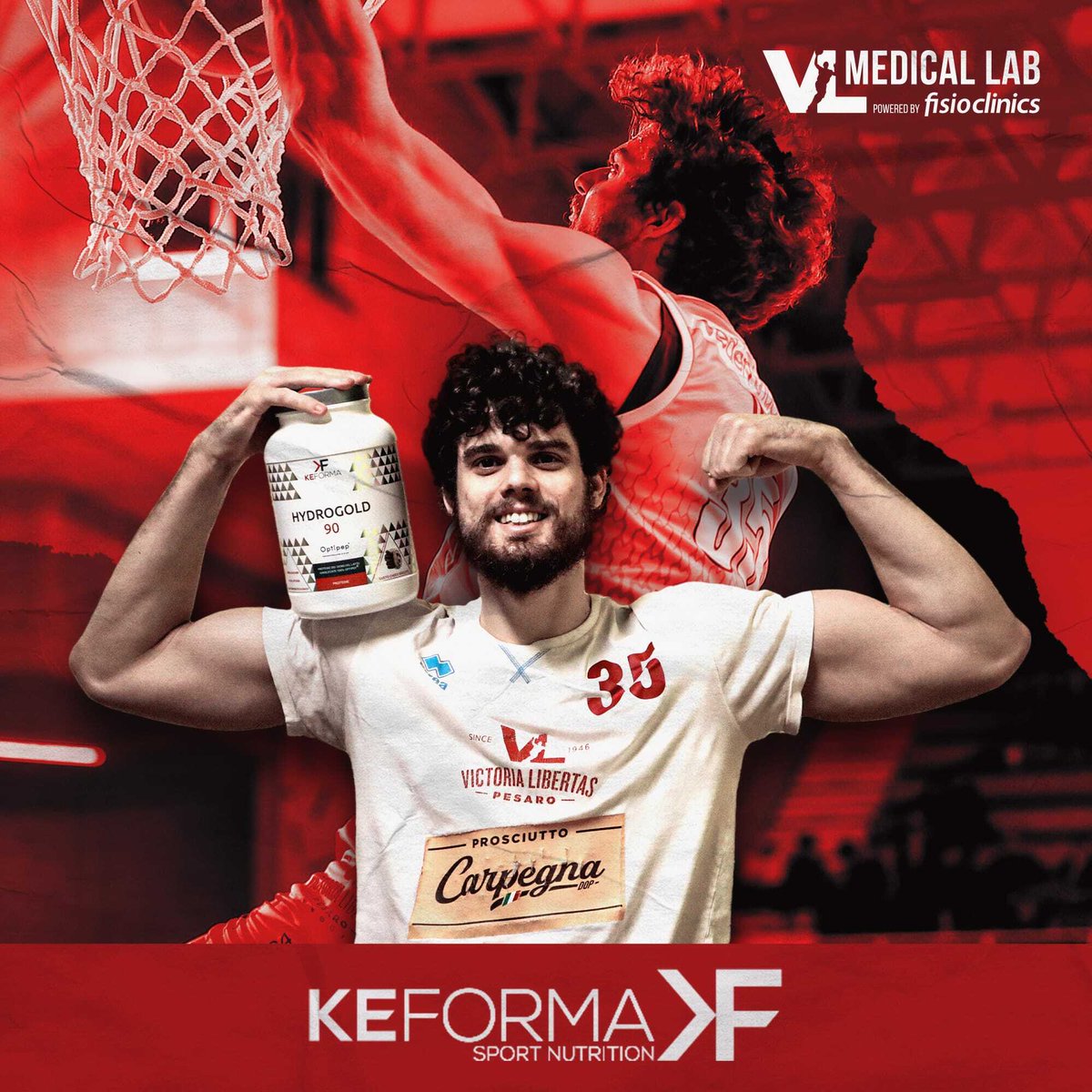 VLPesaro's tweet photo. .@KEFORMA , il partner perfetto per la Carpegna Prosciutto Basket Pesaro per essere sempre al π! πͺπβͺπ΄
#ioVL #VLMedicalLab https://t.co/wgp3ZhzSAW