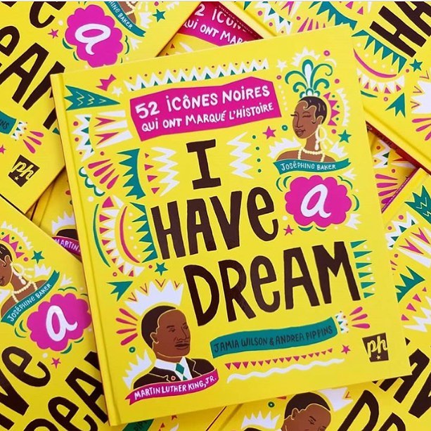 ZOOM SUR 👑
I Have A Dream, un livre présentant 52 icônes noires telles que Martin Luther King, Beyoncé, etc. sous forme de biographies illustrées. Un message positif et engagé pour inspirer les jeunes générations. Découvrez le sur Diouda.fr: diouda.fr/products/i-hav…