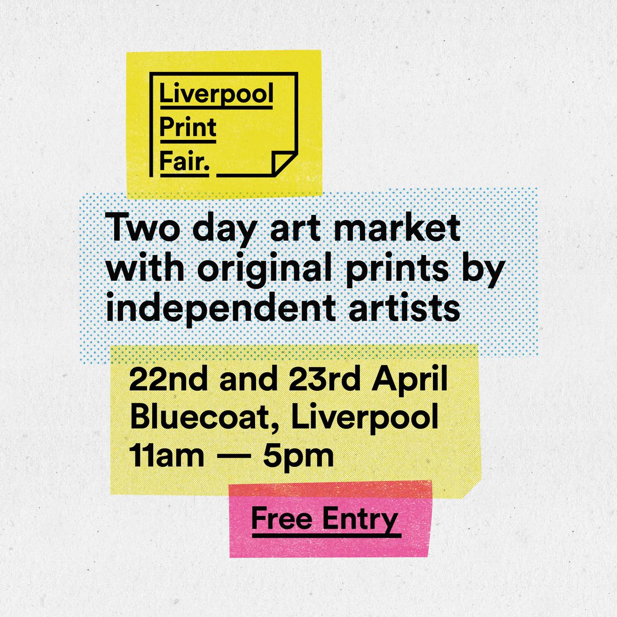 Our giveaway is back this year and this time it comes with a gorgeous print by <a href="/lorna_robey/">Lorna Robey</a>. One of these will be free for the first 50 people to arrive at the fair on Sat 22nd or Sun 23rd April.

Huge thanks to <a href="/printwork_/">PRINT.WORK</a> for printing this beauty for us.