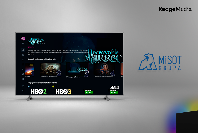 RedgeMedia's tweet photo. 🎉Redge Media has been selected by MiŚOT Group to provide a complete technology solution for the development of IPTV/OTT/VOD services. 
Read more: https://t.co/0Y11hvDYU5

#RedgeTechnologies #MiŚOTGroup #IPTV #OTT #VOD #ISPs #RedgeMediaCDN #RedgeMedia https://t.co/RXHM0c7yfj