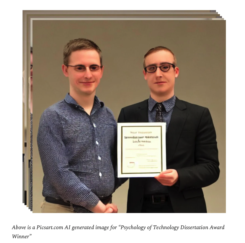 SakSGhai's tweet photo. So honored to receive the @psych_of_tech dissertation award. Wouldn’t have been possible without my supervisor extraordinaire @OrbenAmy taking a big chance on me (and the Global South). Beyond grateful!

An important reminder of AI's very biased representation by @psych_of_tech https://t.co/81NSjSRAcL