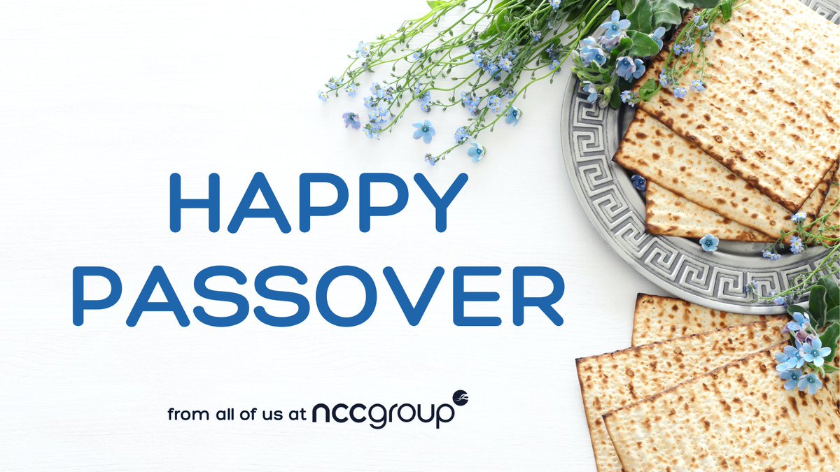 To all those celebrating this coming week, we would like to send our best wishes to you and your loved ones on Passover
