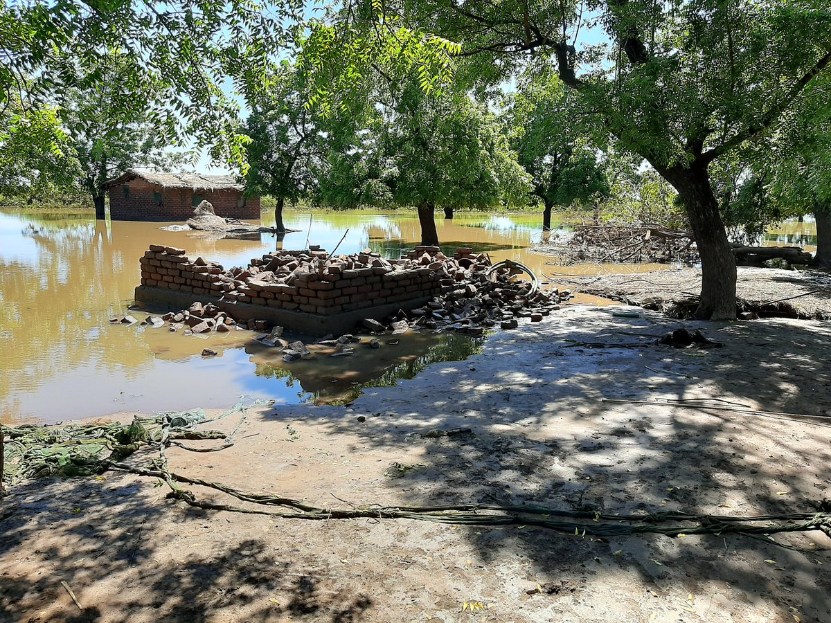Passssh's tweet photo. This is more than a damaged house, it's a loss of assets, a loss of belonging, a financial burden to replace, a loss of income.
#LossandDamageFund needs to be accessible to those most affected by climate change. https://t.co/hoLuK2L1JM