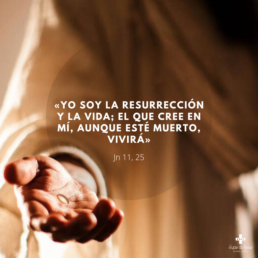 hijasdejesus_es's tweet photo. #DomingoDeResurrección | El sepulcro está vacío. Cristo ha vencido a la muerte y ha resucitado. ¡El Hijo de Dios está vivo! 🕊️✨ https://t.co/izN45RmpP1