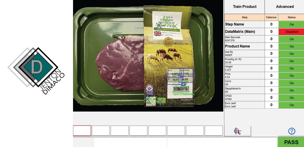 JentonGroup's tweet image. At #FoodEx 2023, Stand G100, JentonDimaco will showcase its latest Veri-VIEW software.
Our #labelverification system can verify 100% of the data on 100% of the products against validated source production data before any food packs leave the factory floor

dimaco.co.uk