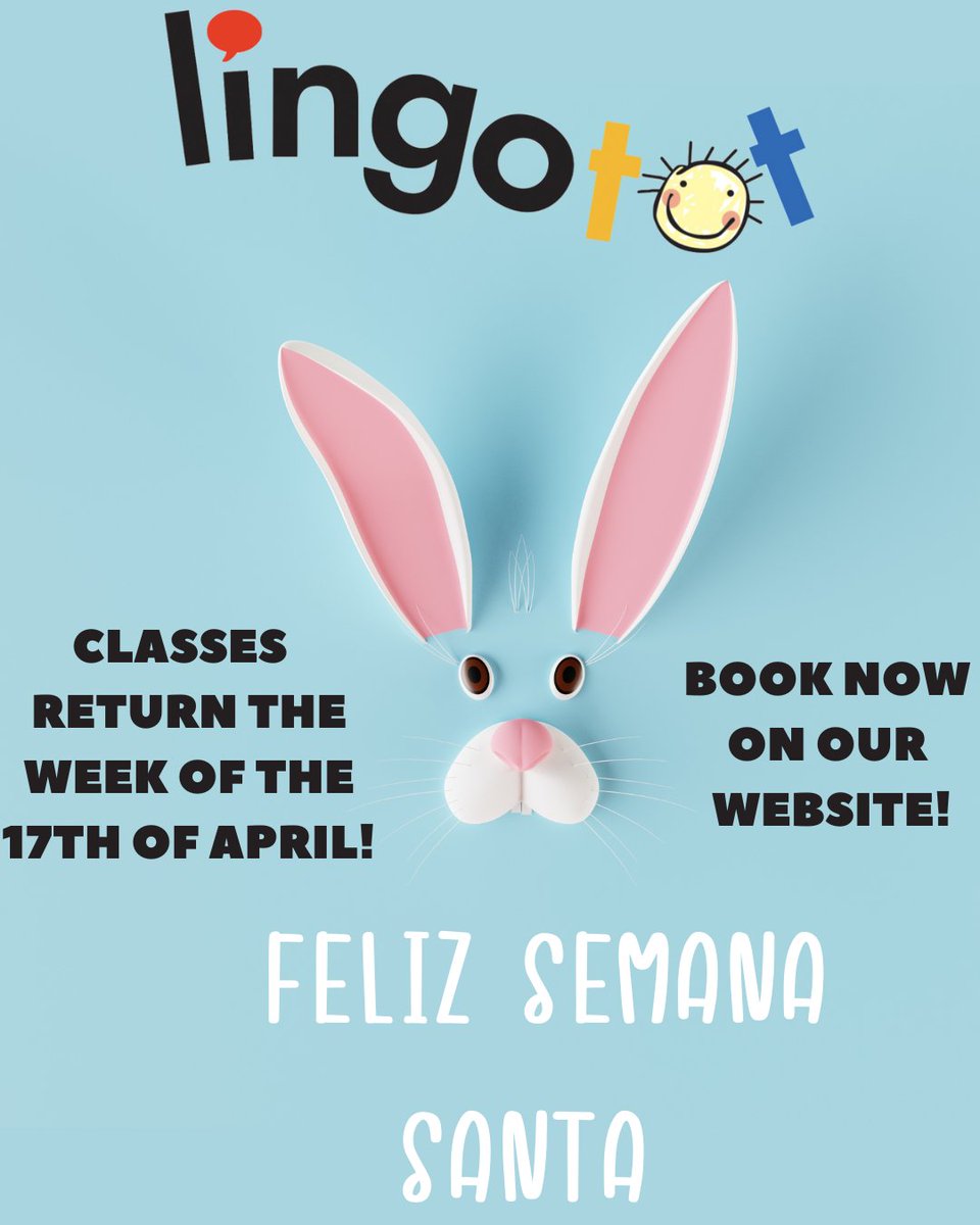 Booking now open for the next term of classes in Drogheda and East Meath on lingotot.com/ie/centre/drog…
Book now as classes are filling up quickly!
Happy Easter!
#louthchat #networklouth #lingototireland #lovedrogheda #elevatedrogheda #droghedachamber