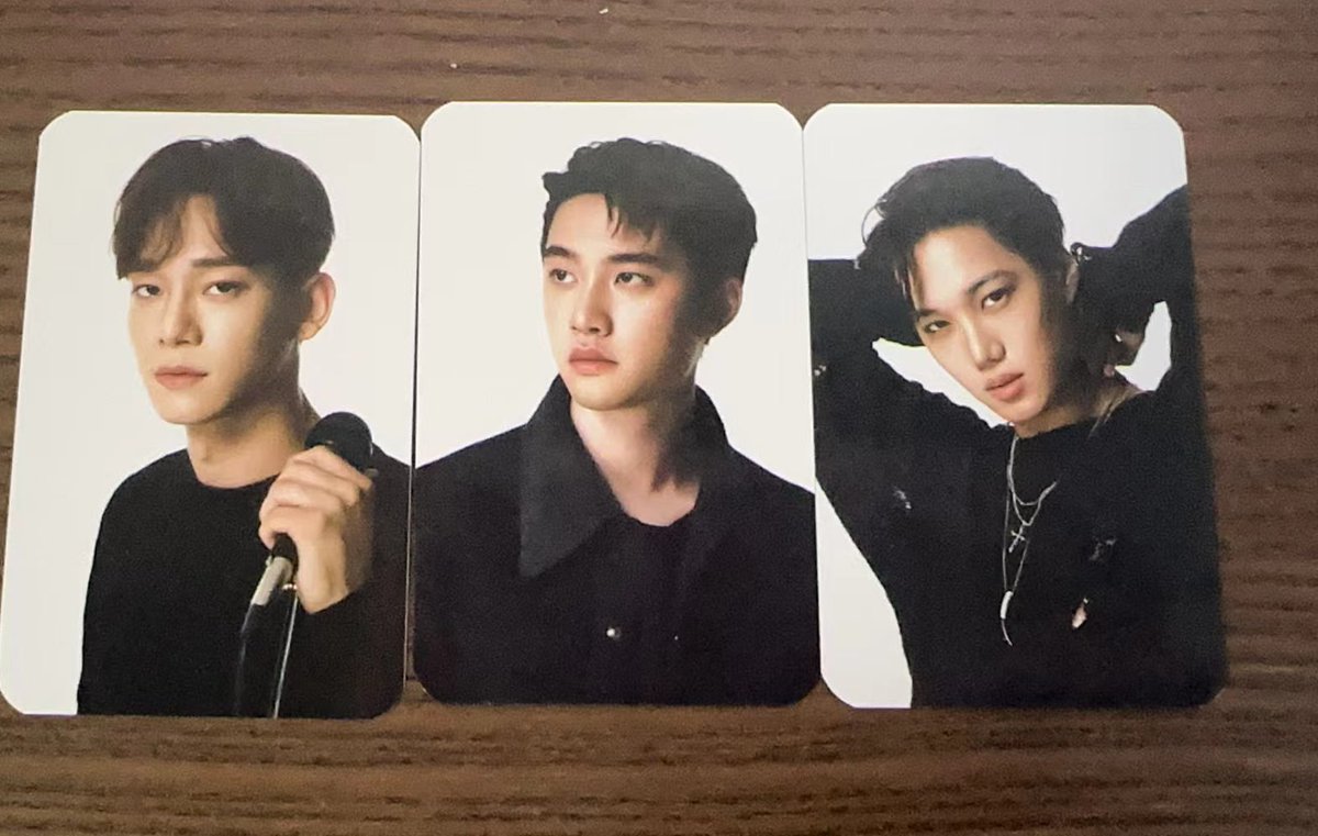 ali_jiang's tweet photo. 엑소 2023시그 특전 랜덤 교환
저:soundwave/아라딘 카이 첸
이즈위 세훈 
인터파크 경수 카이 첸

👼님:인터파크 세훈 or 사운드웨브 세훈

4/7-4/12 서울 직거래가능

ㅅㅊㅇ exo kai sehun d.o. 세훈 첸 Chen interpark yizhiyu aladin https://t.co/3yWb2Np6bW
