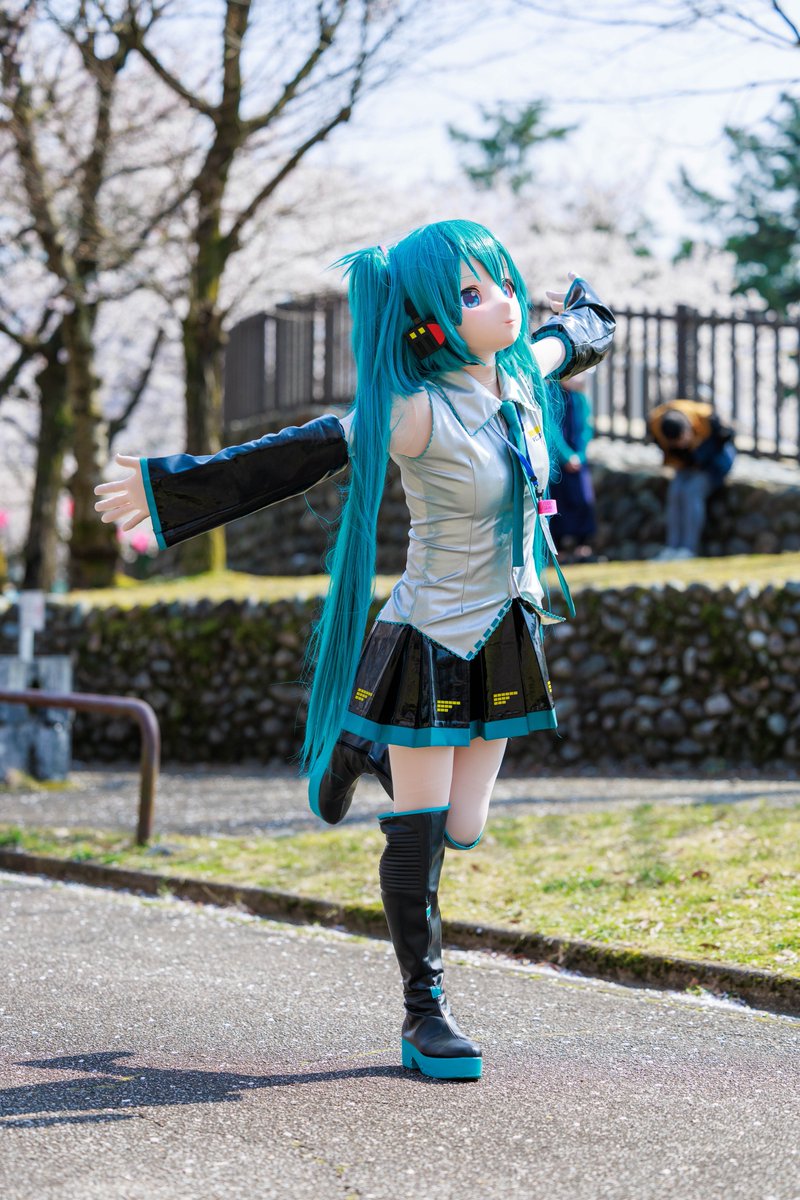 kig_rimoru's tweet image. みっくみくーダーッシュ！

なお、あんまり速くない模様
#こすみら