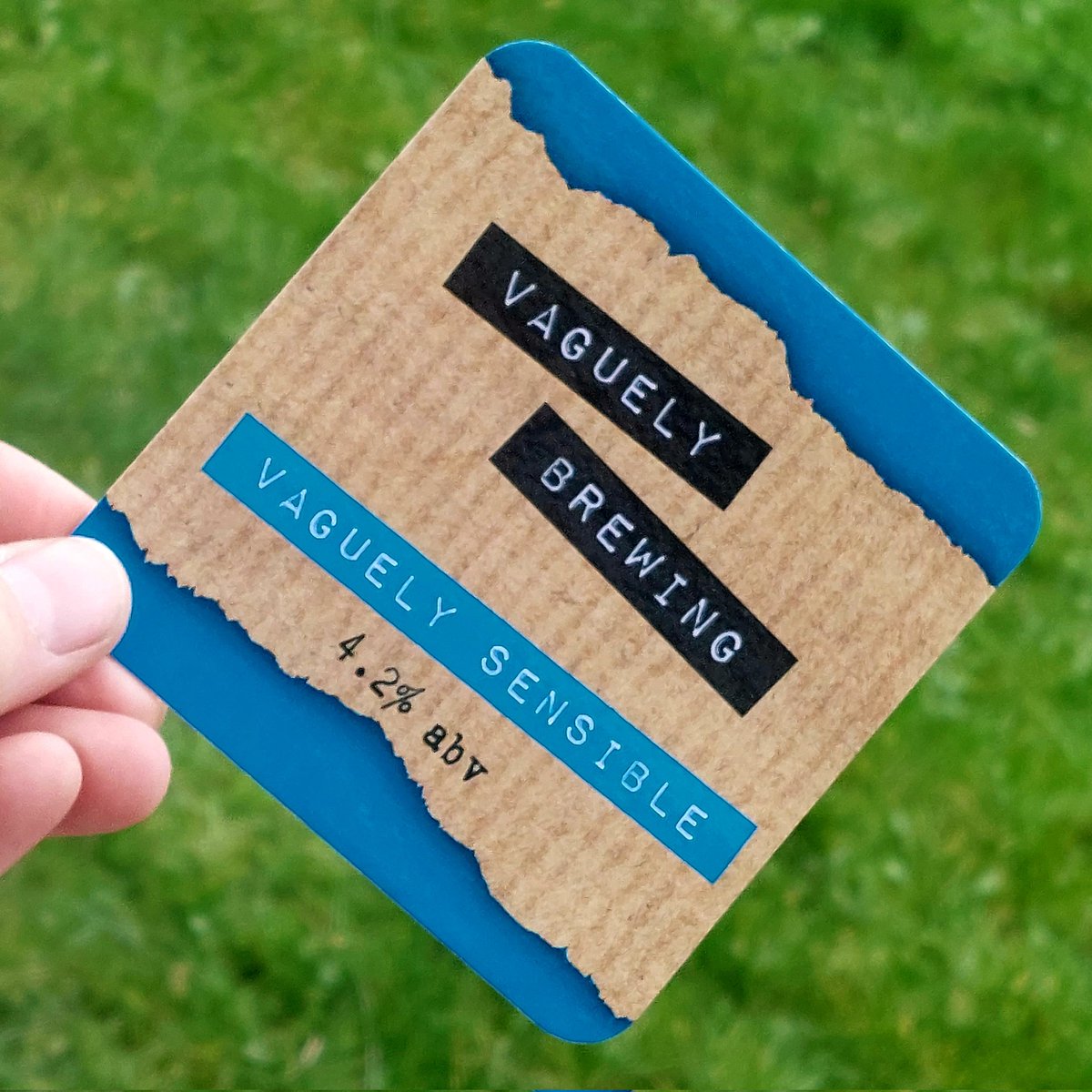 Making pump clips today, as a cask of #VaguelySensible is almost ready for delivery to #thewheatsheaf in #Bingham. Should be just the ticket as we come into spring! 🍻 👍 
#VaguelyBrewing #nanobrewery #Nottingham #craftbeer #craftale #lovebeer #locale #shoplocal #sessionpaleale