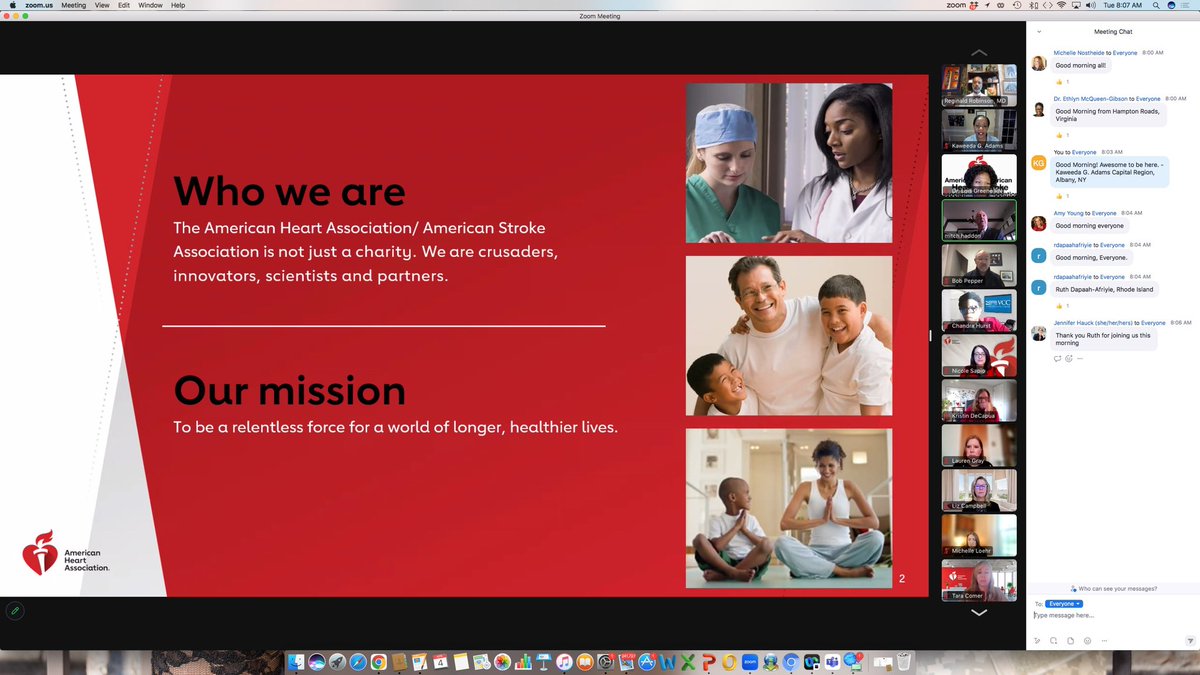 kga95aka's tweet image. Tuesday began @ 8am w/purpose &amp;amp; passion❤️AHA: 100 yrs of working for promoting longer, healthier lives. Thx Mitch Hadden and  Dr. Reginald Robinson, great mtg w/ the Eastern States. Honored to serve as Bd Chair for the CapRegion w/ Pres. Dr. Sidu &amp;amp; Exec Dir. Amy Young.#livefierce