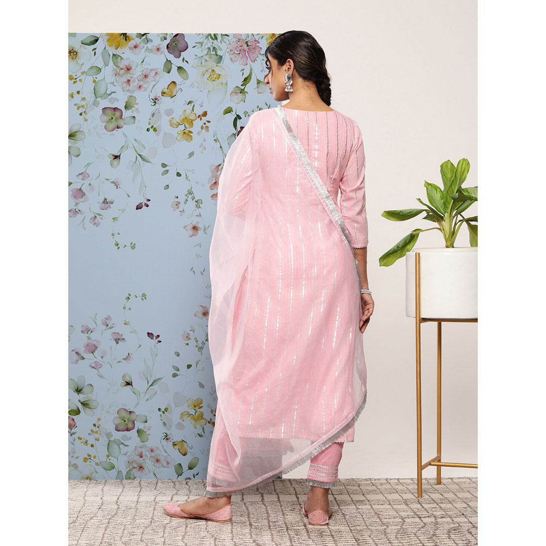 Inddus Women Gotta Patti Pure Cotton Kurta With Trousers & With Dupatta
.
.
Product code : IND-ISK-1632-SKD

#inddus #inddusfashion❤️ #like #fashion #shoponline #casualstyle #dresses #pinklove #traditionalwear #ethnicwear #instagood #indiandresses #womenswear #explorepage