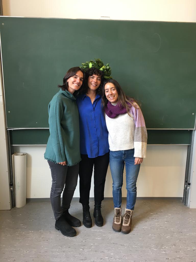 LUCSESproject's tweet photo. Congrats to @Lenchen9teufel on successfully defending her Master's thesis! She is doing a wonderful job assessing the effects of shrub encroachment on mycorrhizal symbiosis within the LUCSES project https://t.co/56O6ZUhaCr