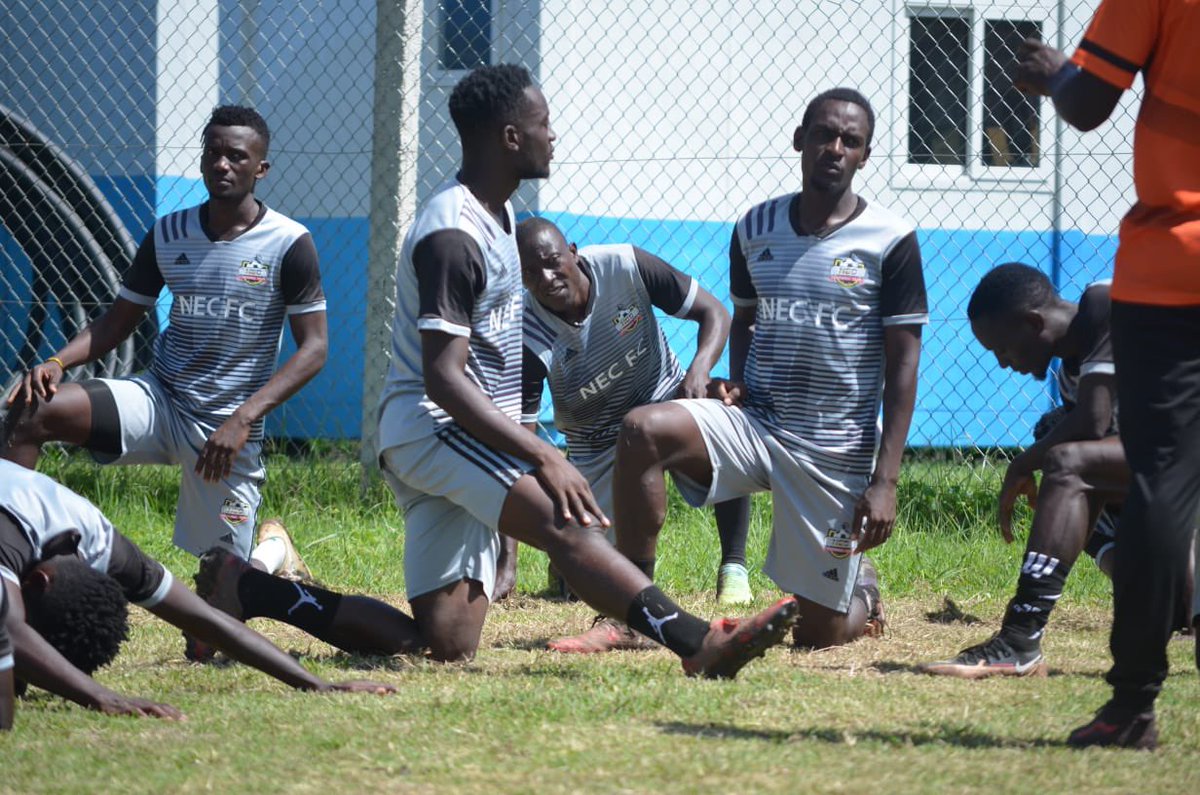 Nec_Fc's tweet photo. Earlier today,we had our last training session in preparation for tomorrow’s match day | #NECKKG https://t.co/gyWOqA4cek