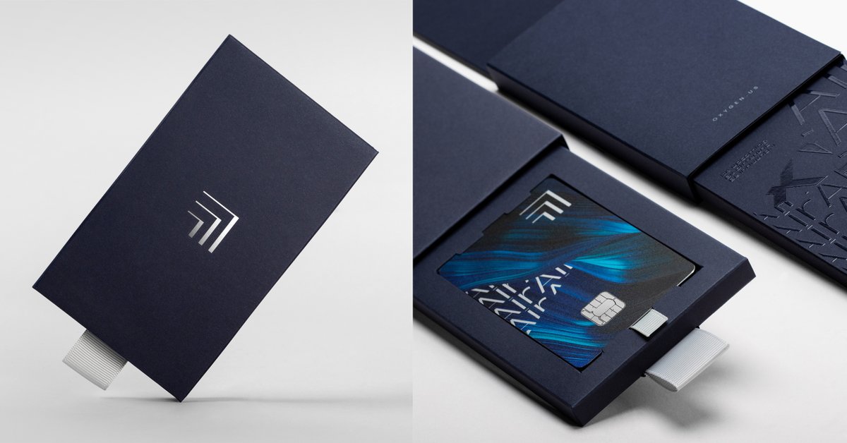 PlanningUnit's tweet image. Following on from the @Oxygenbanking  identity post - here's a deeper dive into the element leveled, tiered packaging system. 

We worked with @Burgopak to produce these bespoke card packaging solutions.

#design #packaging #fintech