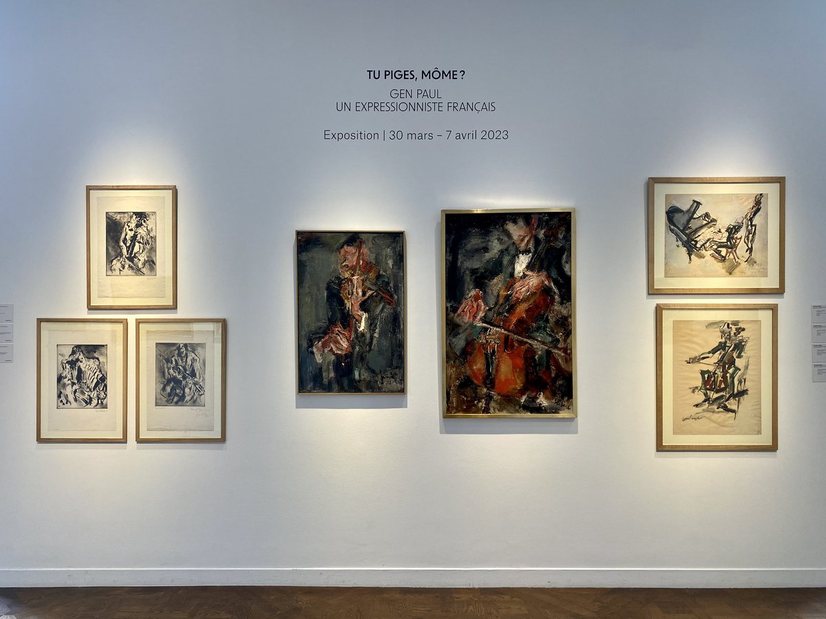 Guiguiii94's tweet photo. Par ailleurs, c’est aussi la seconde partie de la vente Roland Petit &amp; Zizi Jeanmaire, limitée à un polyptyque de Bérard (30-50k€) et qq dessins et costumes.

Enfin, une expo d’une vingtaine d’œuvres de #GenPaul de la fin des années 20. https://t.co/6zhrTkQ7Aw
