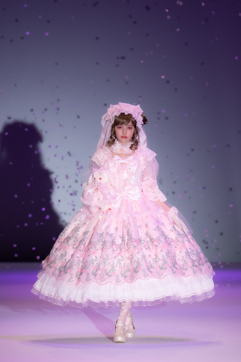 月影に咲く幻想的な薔薇【MARNI】ポプリン ミニ ドレス 追想のオルタンシア～君に捧ぐ旋律(メロディー)～ | BABY, THE