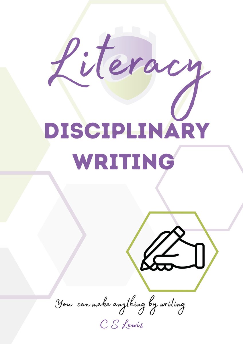 It has been nice to stop &amp; consolidate ideas to be creative ready to take the next steps on the literacy journey.

A paired down toolkit - one page guides for students 
Staff CPD guides to
Collating over 20 writing discipline skills &amp; knowledge 

<a href="/ThePiXLNetwork/">PiXL</a> <a href="/Team_English1/">Team English</a>