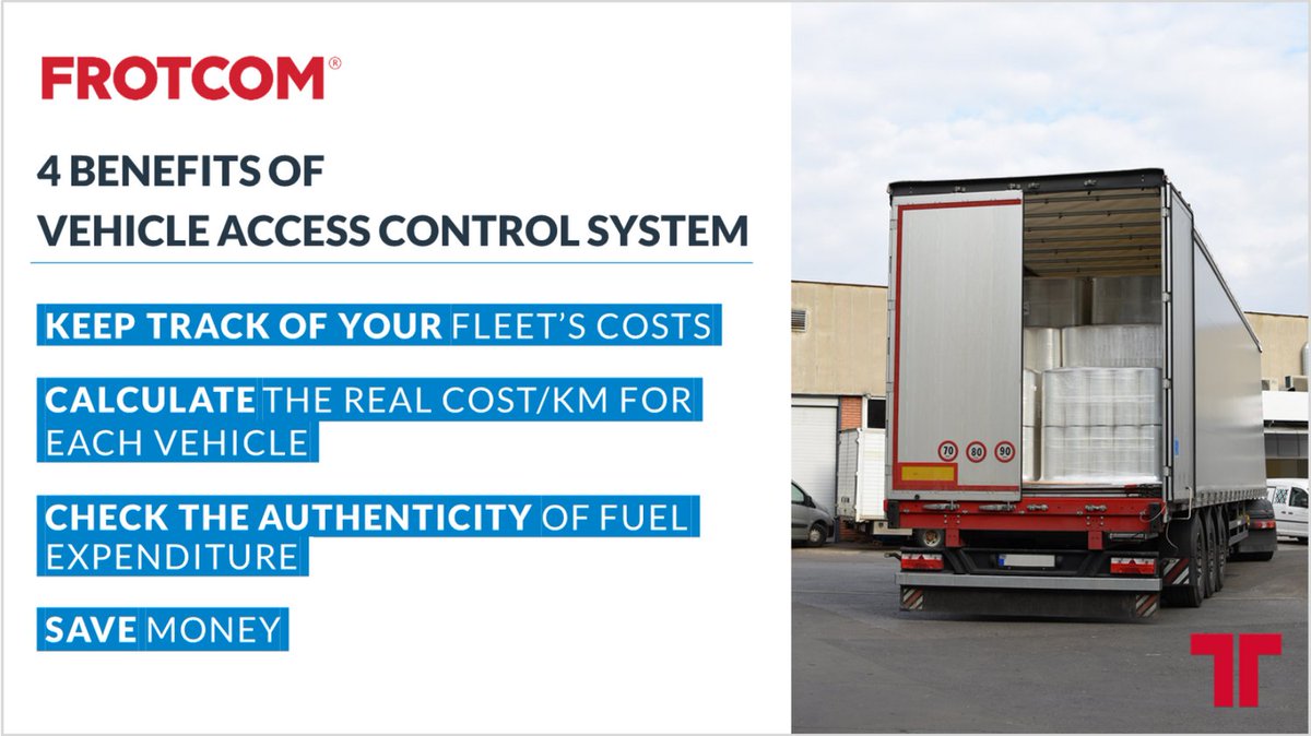 FrotcomCy's tweet image. #Frotcom provides the necessary tools to restrict and secure access to your fleet cargo.

To decide who gets in and what comes out, visit zurl.co/6vH7 

#FleetManagementSoftware #VehicleAcessControlSystem