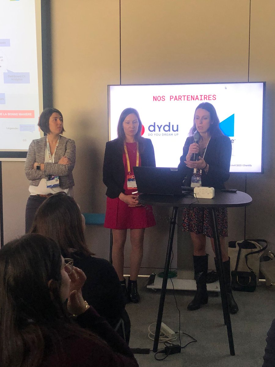 🔴 En direct du #BenchEBG 

C'est au tour de Flore ASSIE (<a href="/Decathlon/">Decathlon</a> ), Analisa DELVECCHIO (<a href="/MomentiveAI/">MomentiveAI</a> ) et Pauline MASSART (<a href="/CarrefourFrance/">Carrefour</a> ) de monter sur scène pour nous parler des outils les plus efficaces et les plus automatisés dans le recueil de la voix du client (#VOC)