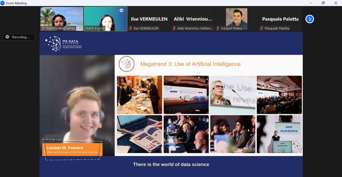<a href="/eumsplatform/">European MS Platform</a> and <a href="/msdataalliance/">MS Data Alliance</a> leading on the final webinar on What is Next when it comes to setting up #MS registries! The way forward:
✅️ Big data
✅️ Artificial intelligence
✅️ In-depth understanding of MS characteristics and behaviors 

#MultipleSclerosis 
#registries