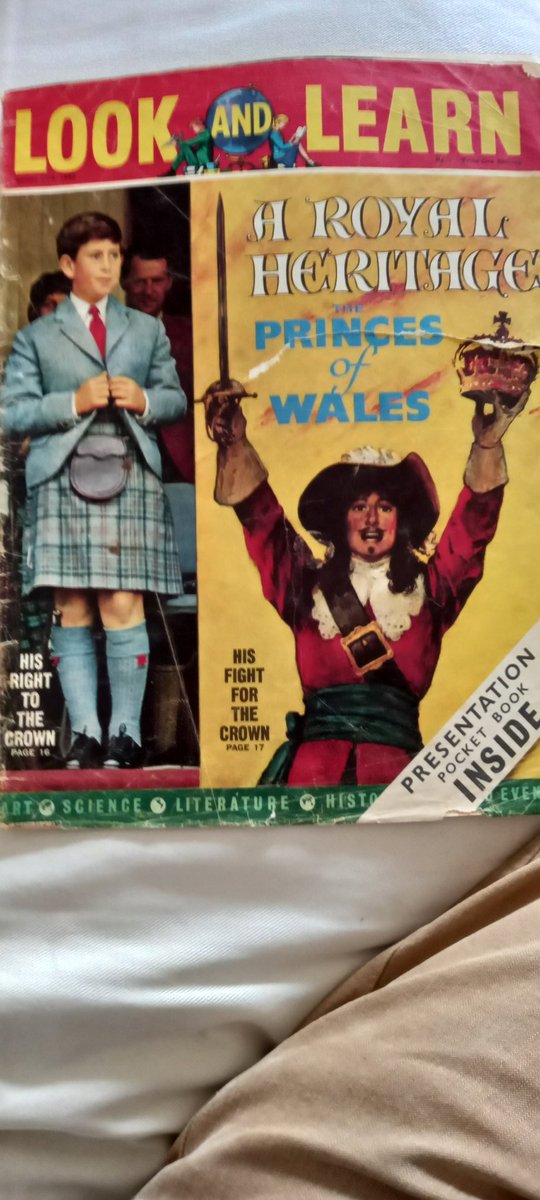 Anyone else still got their 1962 copy? #KingCharlesIII