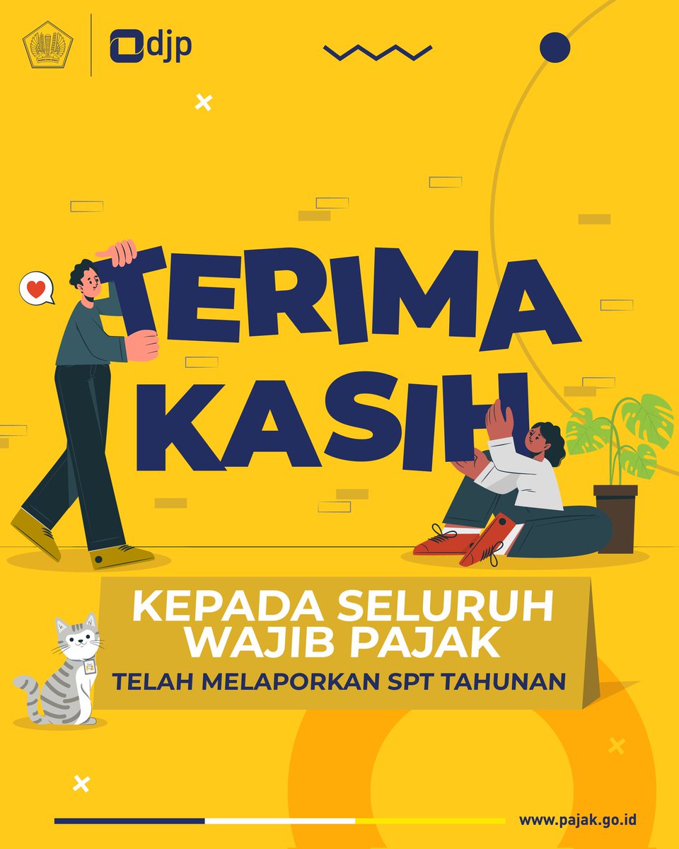 RestuningGusti's tweet photo. Sampai dengan 31 Maret 2023, pelaporan SPT Tahunan mengalami peningkatan 2,88% untuk WP Orang Pribadi dan 12,76% untuk WP Badan dari periode yang sama tahun 2022.

Terima kasih Temankeu yang telah melaporkan SPT Tahunan,
Pajak dari Temankeu sudah membangun Indonesia. https://t.co/GBOiNi1Wqo
