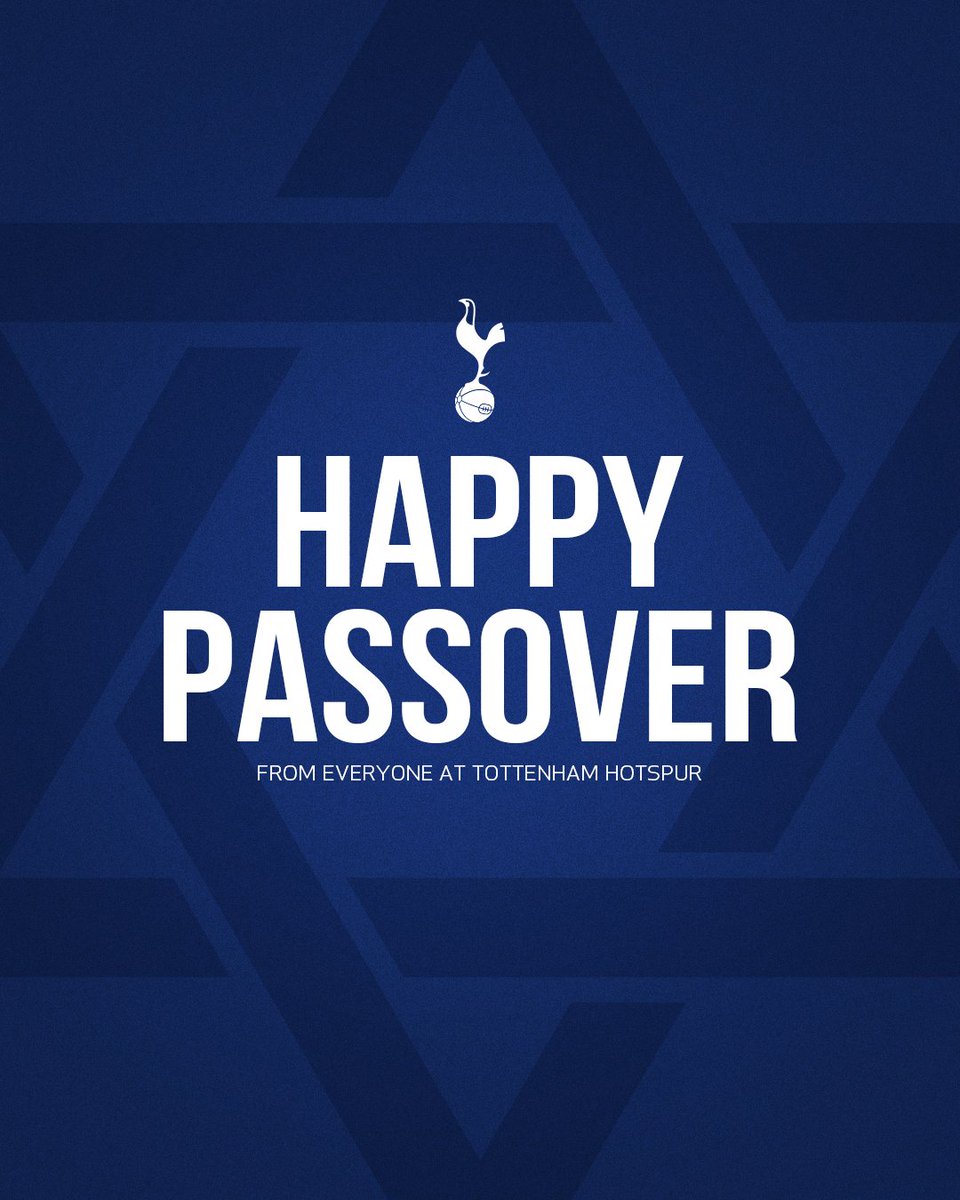 SpursOfficial's tweet photo. Happy #Passover to all our fans celebrating!

Chag Sameach 💙 https://t.co/DfbK4t97C2