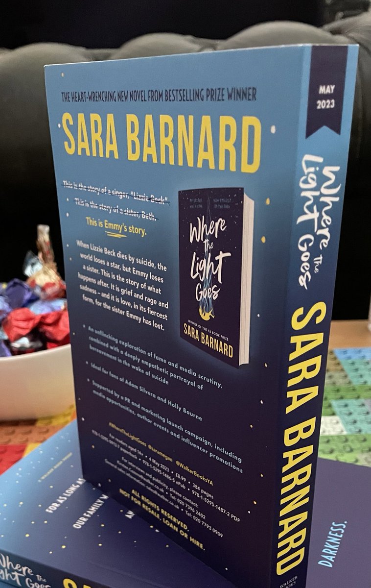I have a proof copy of Where the Light Goes going spare! Let’s do a small giveaway. RT and follow to enter etc etc. Closes 6pm Good Friday GMT. Good book, quite sad. Includes a cat called Sebastien.