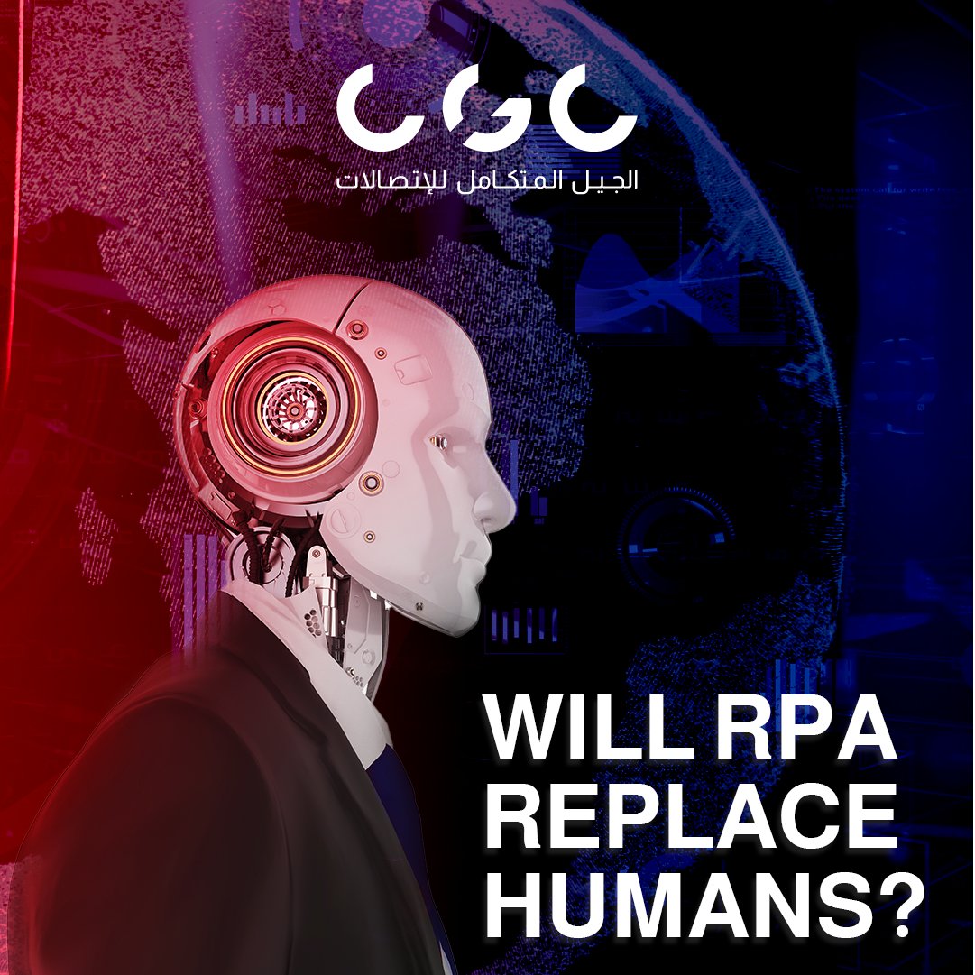 SaudiCGC's tweet photo. Absolutely not, this is the biggest misconception people have. #RPA works alongside humans to improve efficiency by completing repetitive tasks and improving quality in work.
To learn more visit https://t.co/X1uBZt8888

#CGC https://t.co/HHKkwQc5in