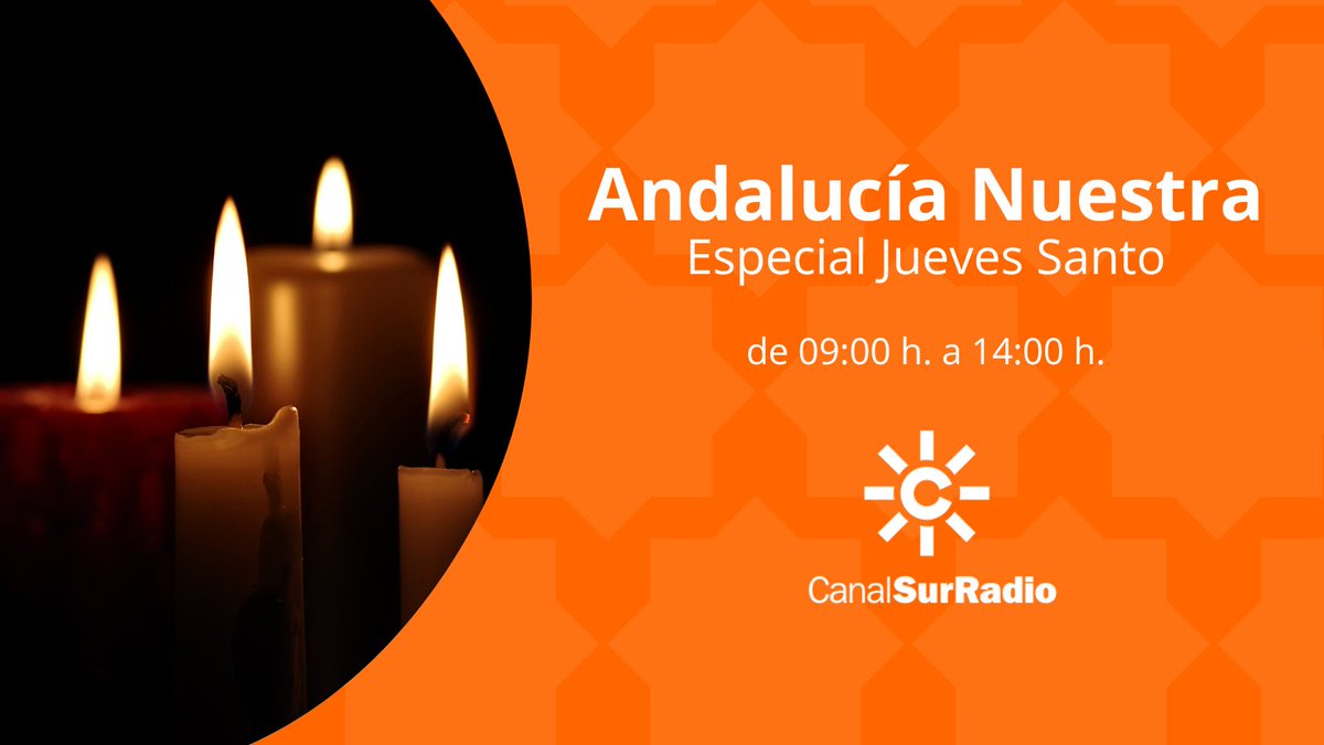 🚐 La furgoneta de <a href="/AndaluciaNtra/">Andalucía Nuestra</a> está ya preparada para llevarnos a todos y cada uno de los rincones de Andalucía en este Jueves Santo 🕯️

📅 Jueves 6 de abril
🕘 De 09:00 h. a 14:00 h. en Canal Sur Radio

🗣️ @inmagonfer <a href="/GMamen/">Mamen Gil</a> <a href="/bruizpa/">Bernardo Ruiz Parreño</a> 

🎧 csur.red/85Mn50NAS1U