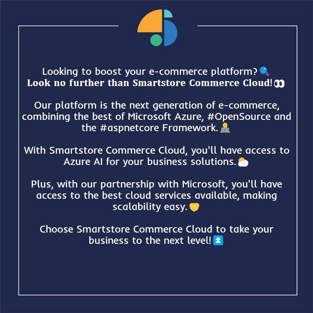 Smartstore tweet media