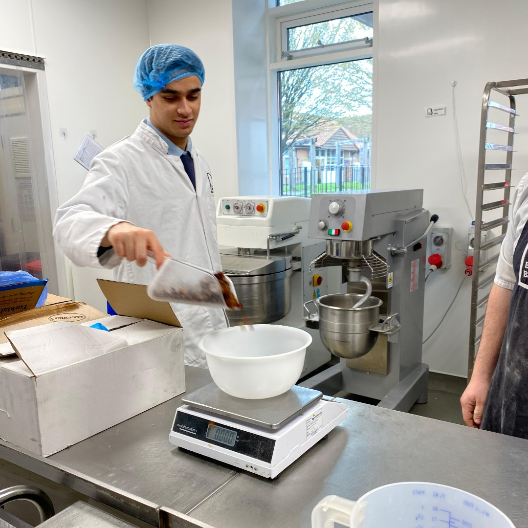 breadbeyondUK's tweet photo. Easter is coming up, and that can only mean one thing. Trainee Baker Daniel has been hard at work prepping bus-loads of hot cross buns! We've tried them and can confidently say they're his best work yet. Well done Daniel! #autism #baking https://t.co/GaiWezQr2e